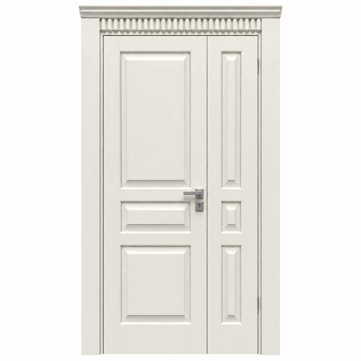 BY-5010A Porte intérieure Laqué Vitrée